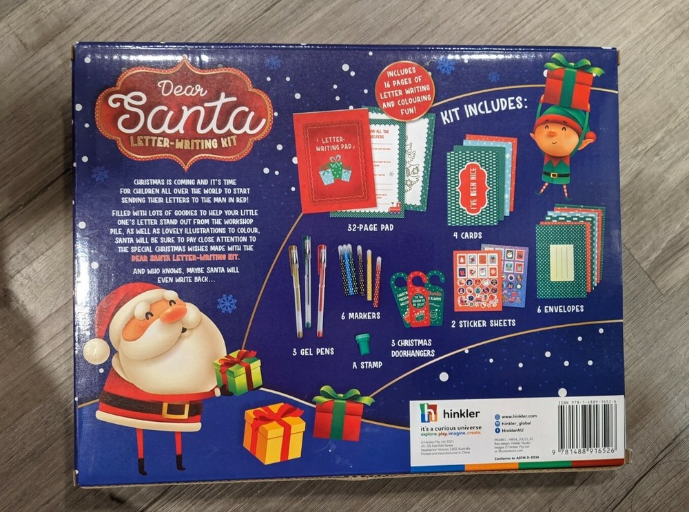 Dear Santa Letter Writing Kit