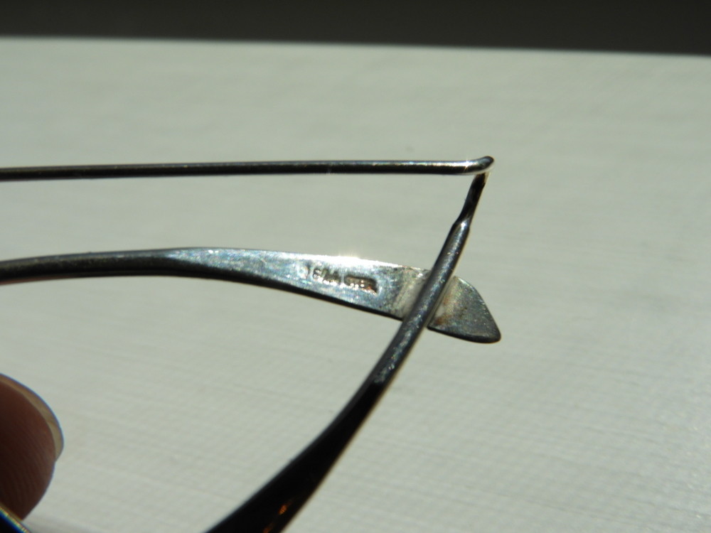 Sterling Silver E Klien Geometric Design Pin 4.3 grams BH