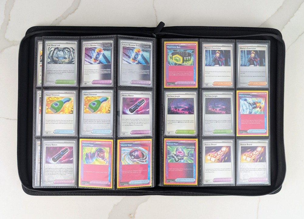 Pokémon Temporal Forces Complete Master Set /w Binder + Promos!
