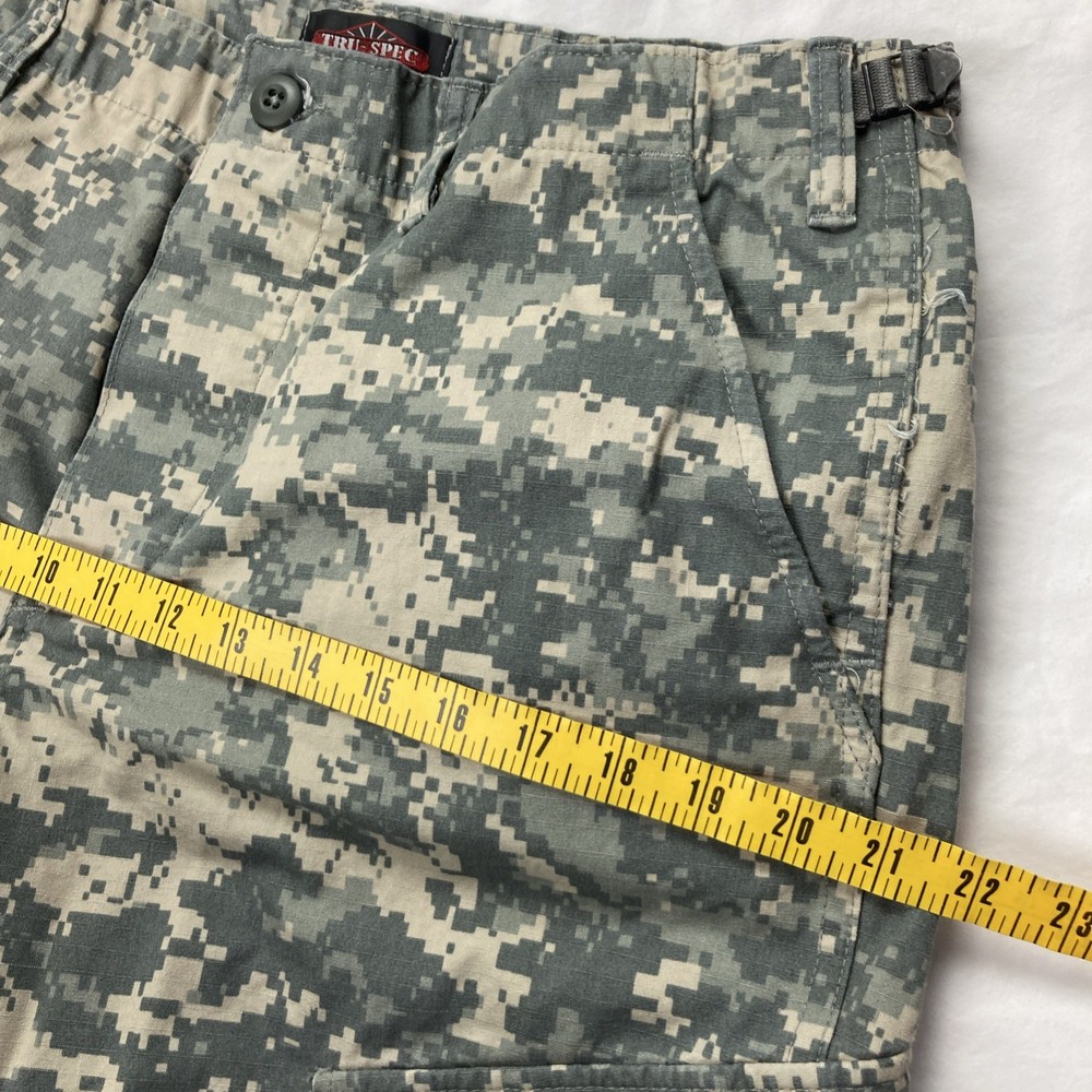 Tru-Spec Camo Adjustable Size Pants Digital Army Pattern Cotton Size MEDIUM