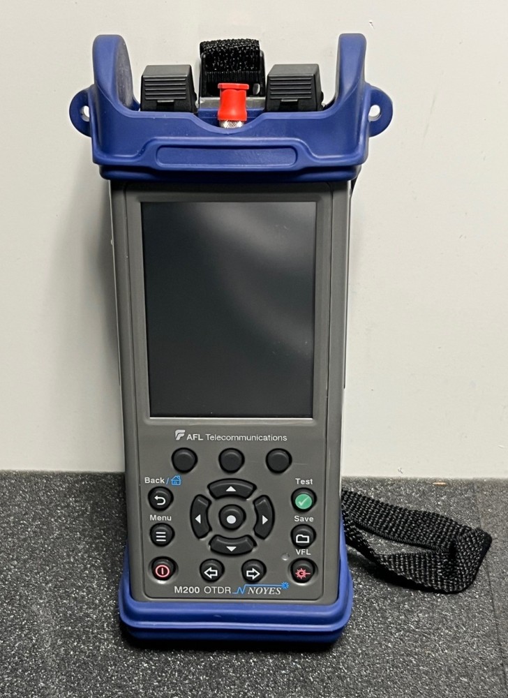 NOYES / AFL M200-QUAD SINGLE MODE & MULTIMODE HANDHELD OTDR, WITH VFL, MINT!!!