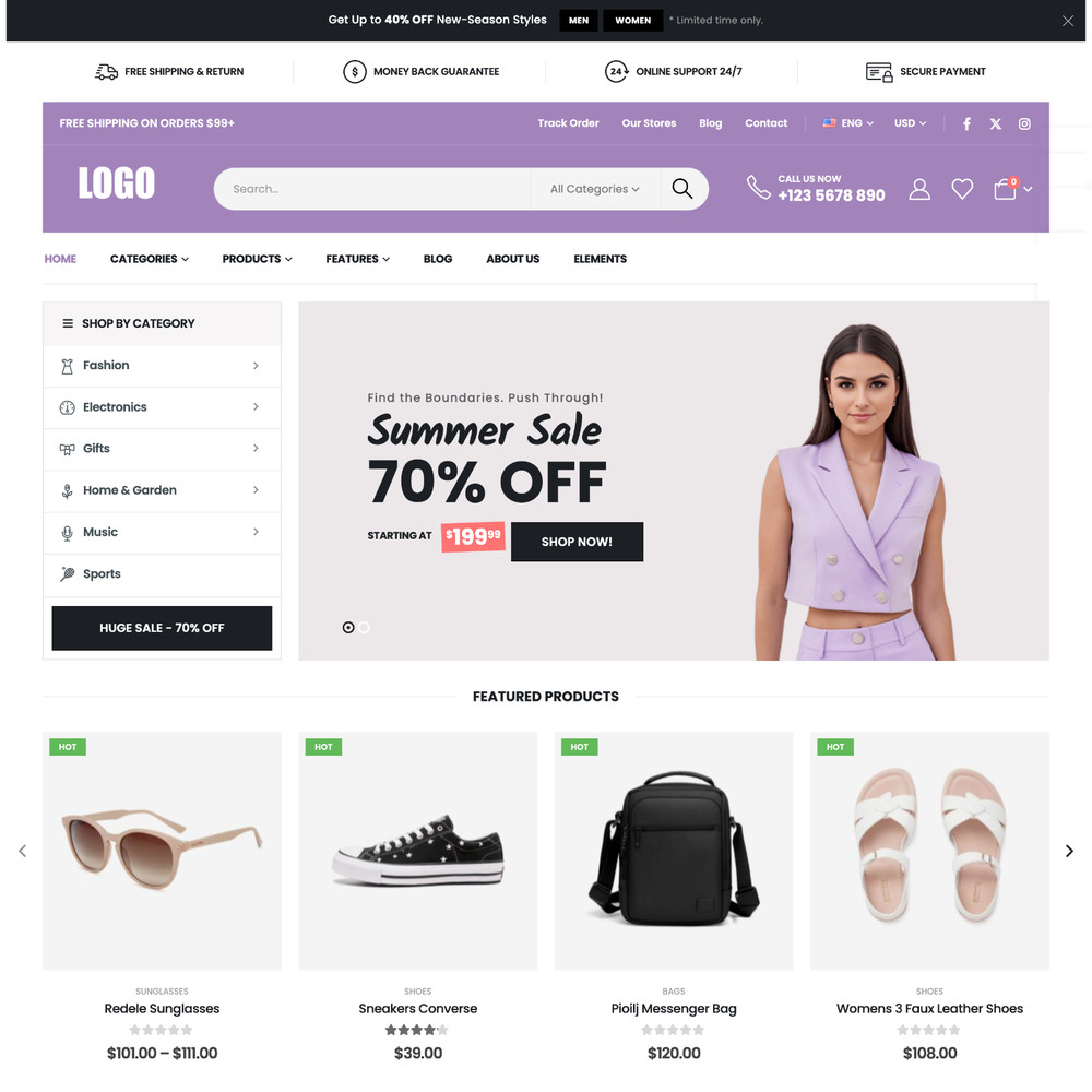 🏆 One-Stop Store Website Design for Sale + FREE VPS Web Hosting 🚀
