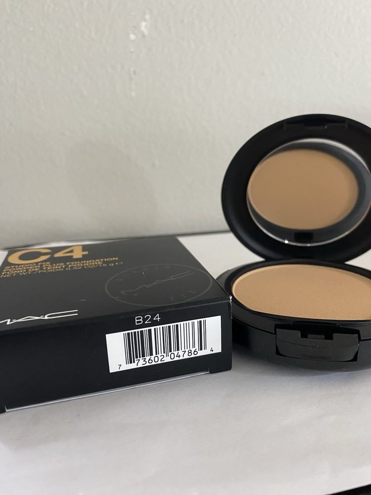 MAC Studio Fix Powder Plus Foundation, C4, Full Size -Original Formula, 15g, New
