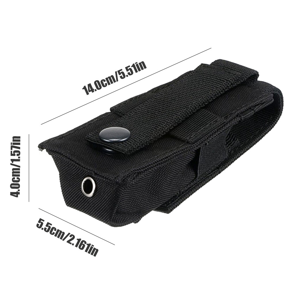 Multitool Pouch Folding Knife Sheath Holster for Belt Molle Flashlight Mag Pouch