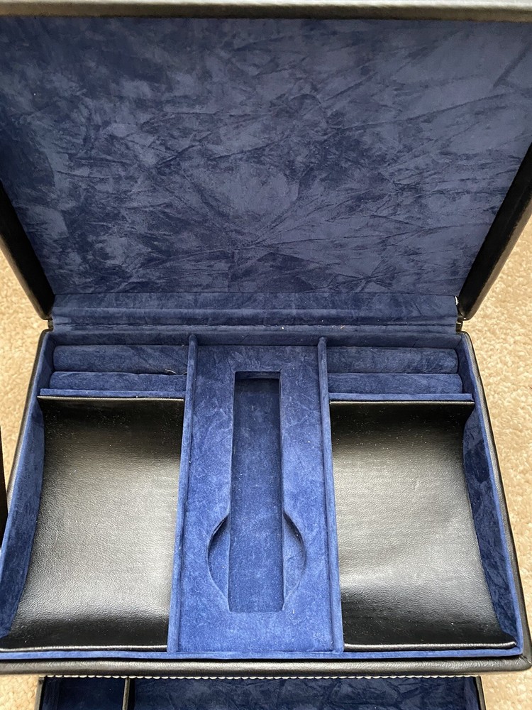 Jewelry watch box black
