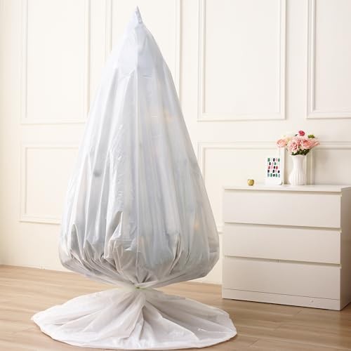 Jumbo Christmas Tree Removal Bag Extra Large 6ft Width x 9ft Tall White