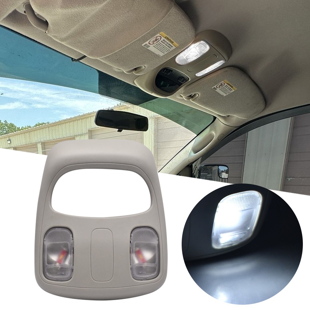 Overhead Console Interior Map Light Housing for 2002-10 Ram 1500 2500 3500 4500