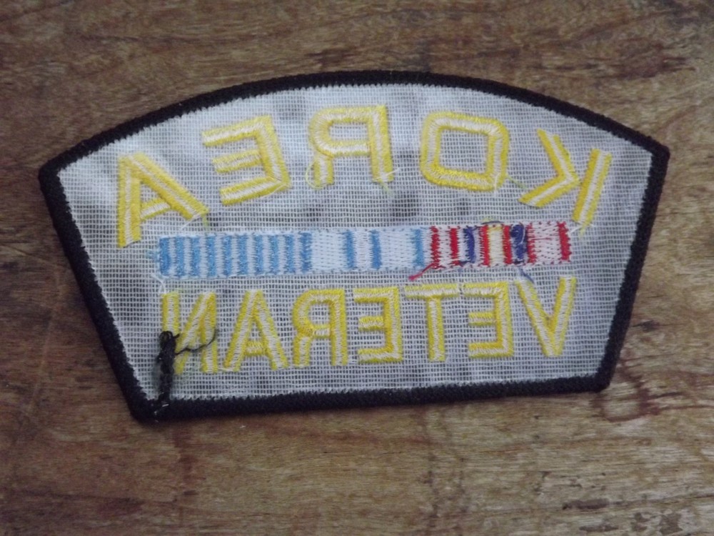 Korea Veteran Hat Patch - INV# C1515