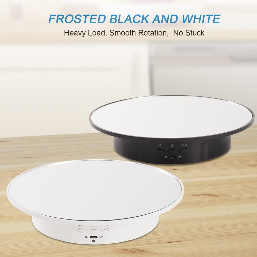 7.87'' Rotating Display Stand Motorized Rotating Display Stand, 22 lbs Load R...