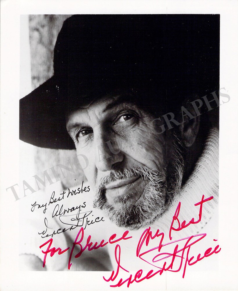 Price, Vincent - Signed Photograph