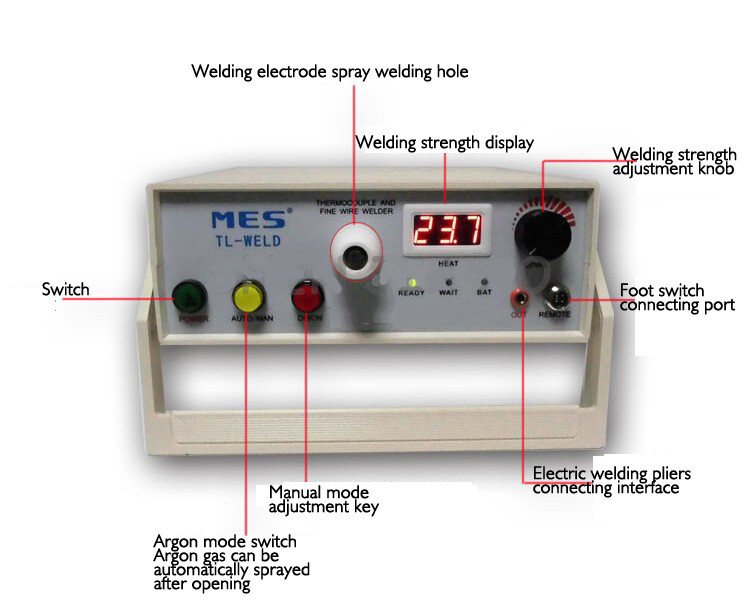 High Frequency Thermocouple Welder Machine TL-WELD Portable Ac Welding Machine