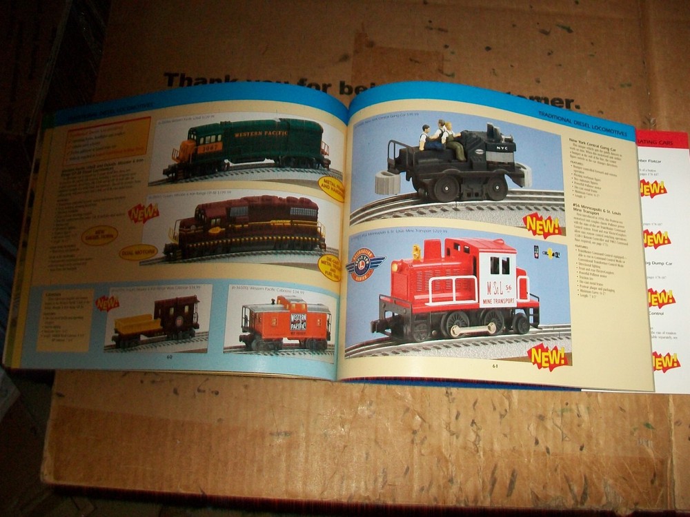 2004 Vintage Lionel Train Catalog Volume 2