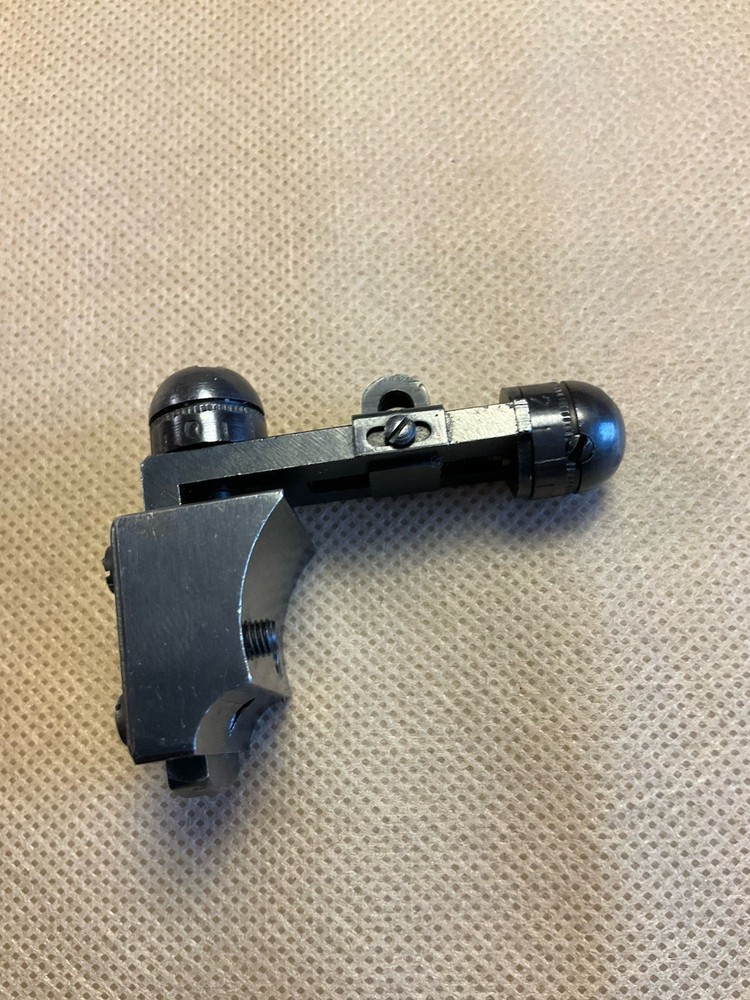 Vintage Redfield Rear Peep Receiver Sight