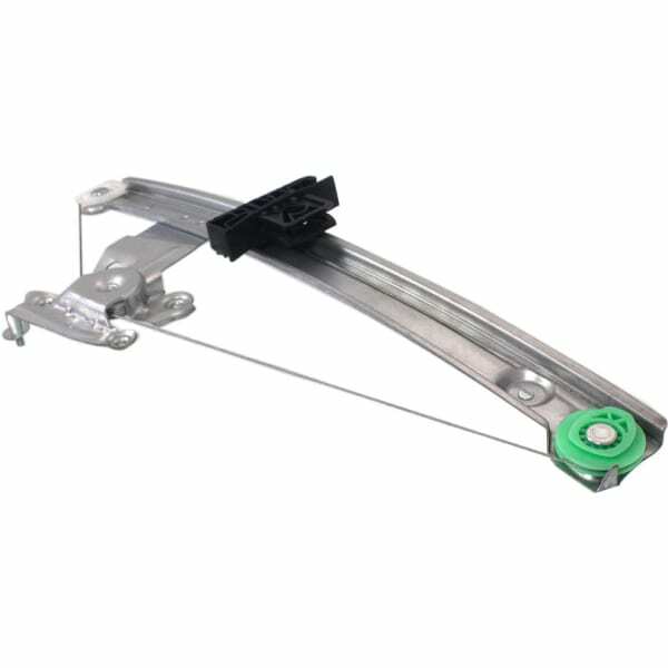 Rear, Driver Side Power Window Regulator, Without Motor For 00-02 S-TYPE