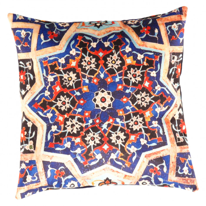 Tile Velvet Pillow 16" X 16"