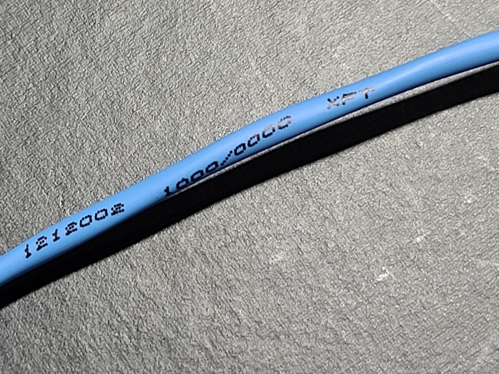 Anixter Northflex 18/2C Stranded Bare Copper Plenum Alarm Cable CMP Blue /100ft