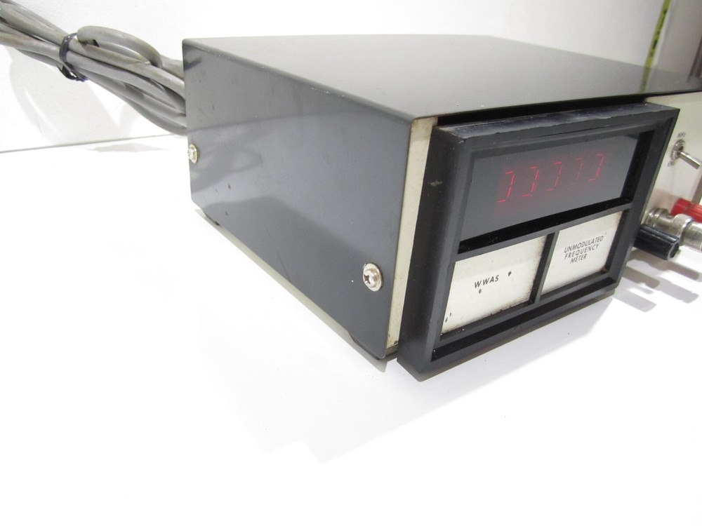 Unmodulated Frequency Meter MHz/KHz WAS