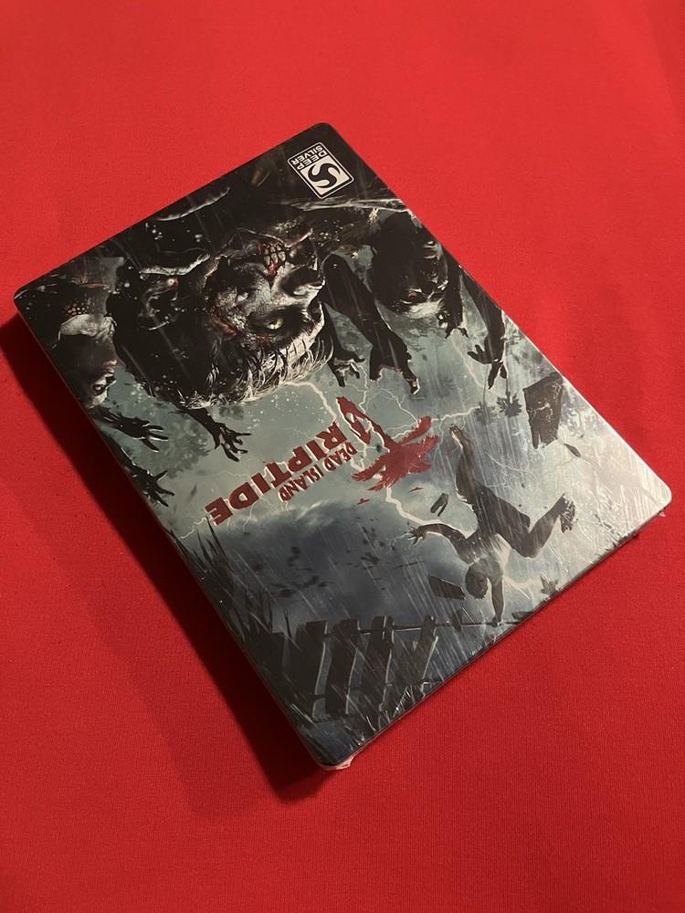 DeaD isLaND RipTiDe: PS3/XBoX EditioN sTeeLBooK “OOP/EMPTY CASE” 💥BRaND NeW💥