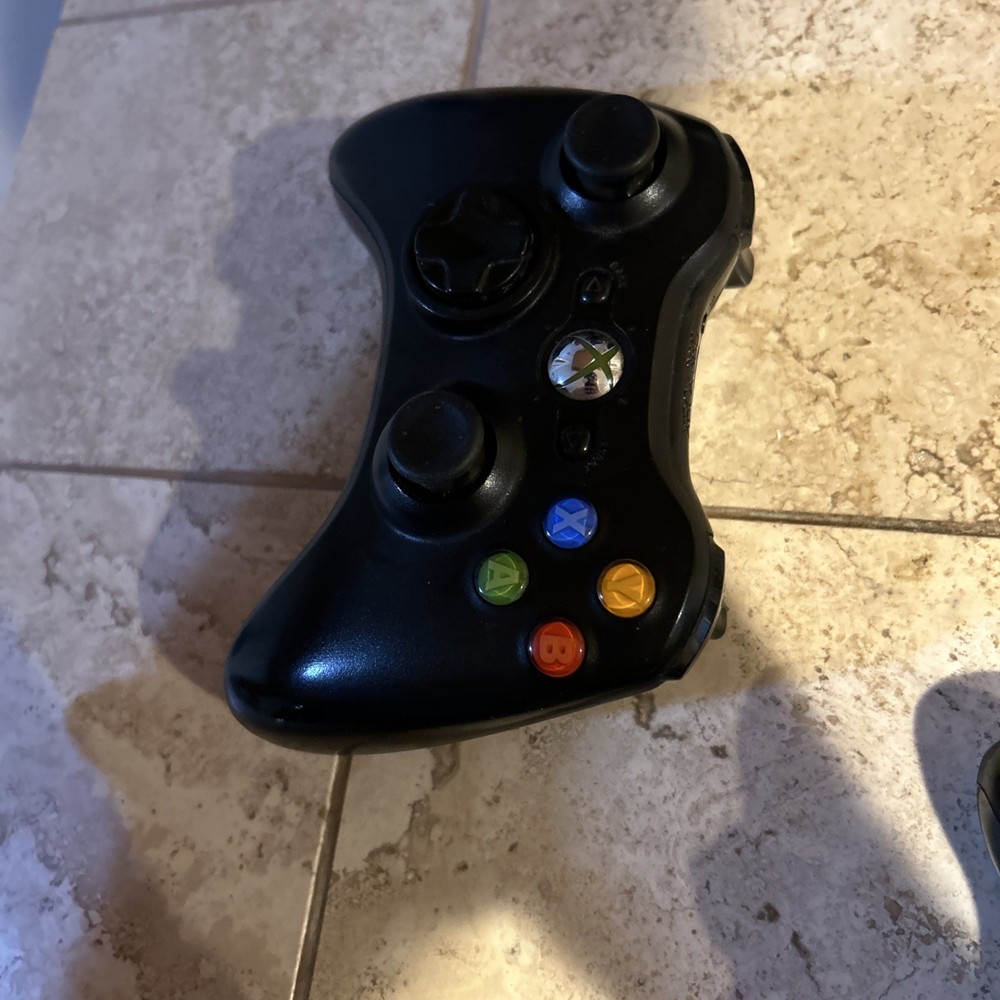 Microsoft Xbox 360 Wireless Controller Black OEM Genuine/Tested/Working