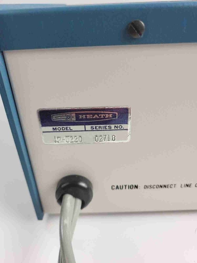 Heathkit IP-5220 Variable Isolated AC Power Supply - Powers On, Untested