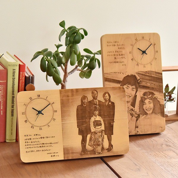 L Size Message Board Clock – Personalized Wedding Thank You Gift