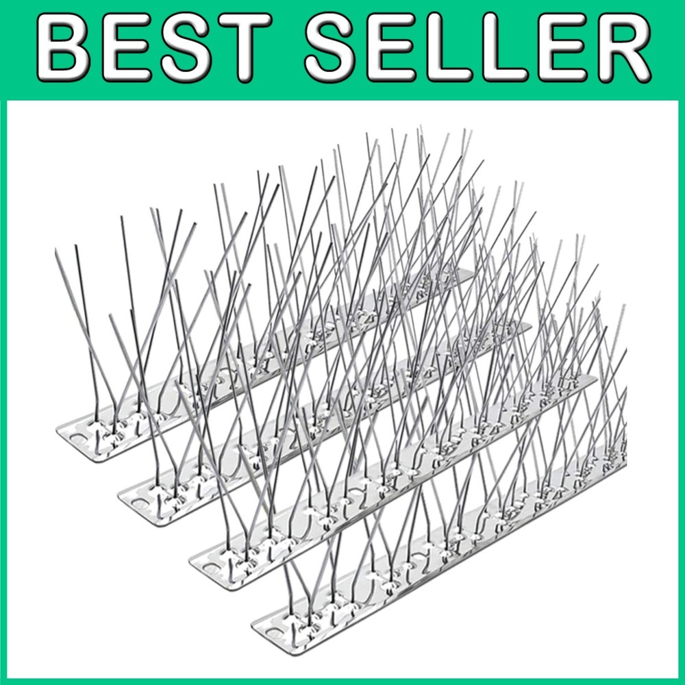 Stainless Steel Pigeon Spikes - Easy Install - 17 Strips