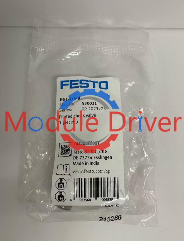 One New Festo HGL-1/4-B 530031 Check Valve HGL1/4B Free Shipping #F
