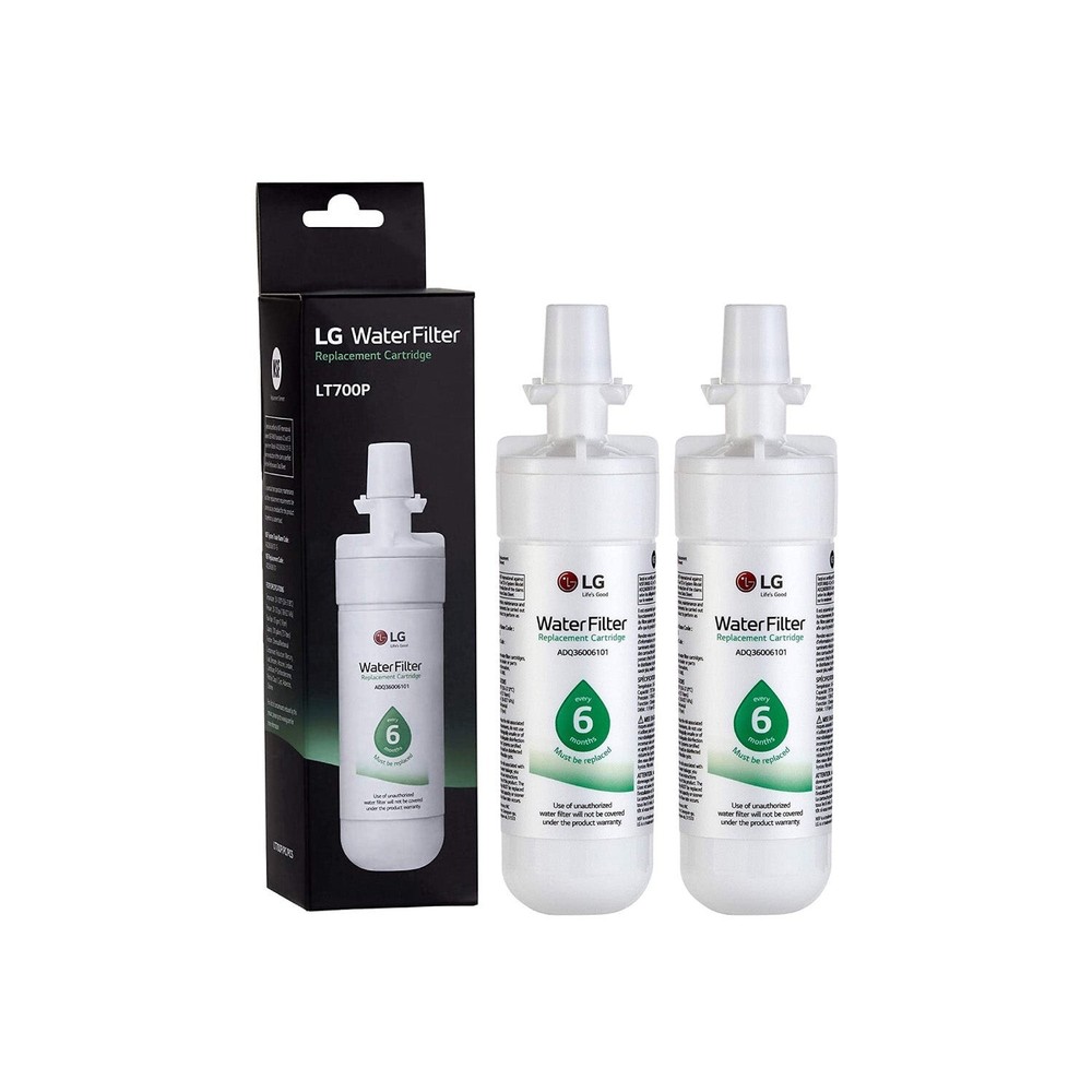 LG Refrigerator Water Filter LT700P3 Authentic Genuine OEM Lot of 2 Filters US