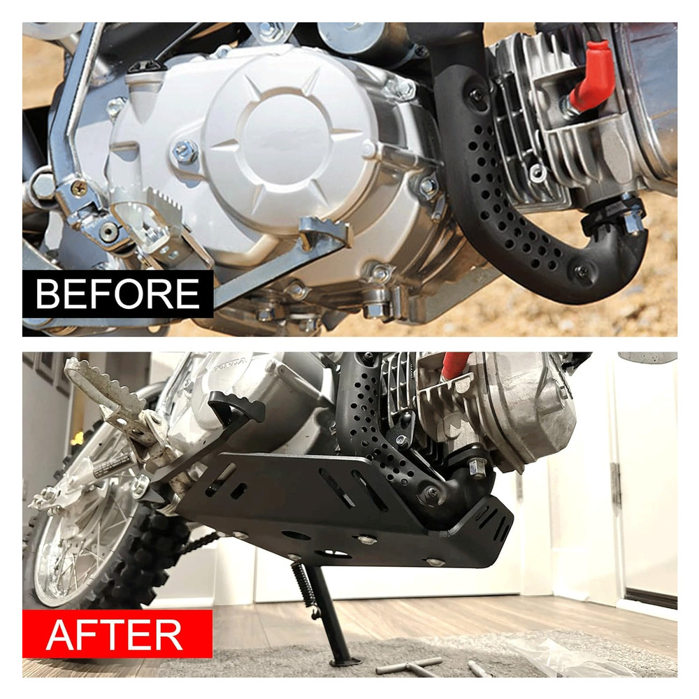 For Honda CRF110F CRF 110F 2019-2025 Skid Plate Engine Bottom Protector Guard