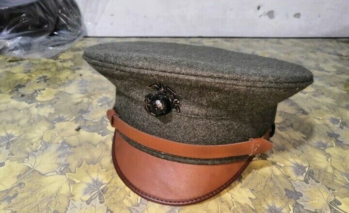 USMC forest green wool hats 1912
