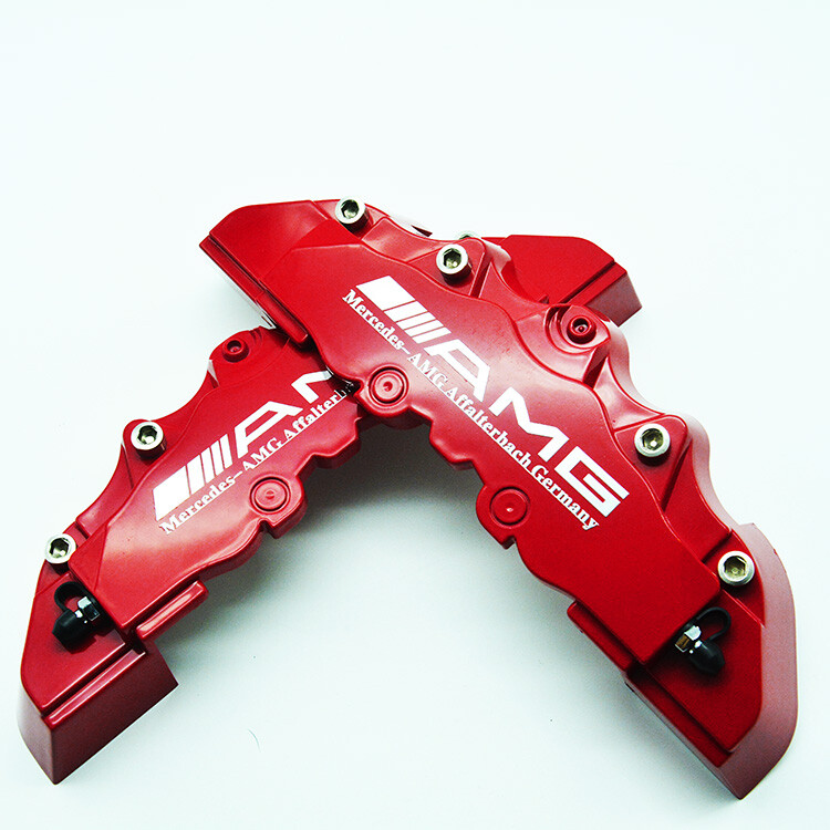 Red Car Disc Brake Caliper Covers Front &Rear 4PCS/Set for Benz C/E class C280.