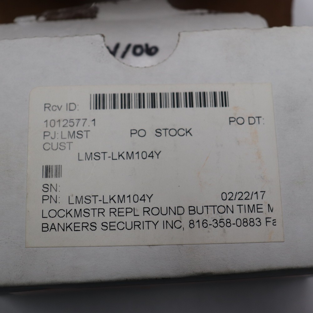 Replacement Round Bottom Time Lock Reset Movement LMST-LKM104Y