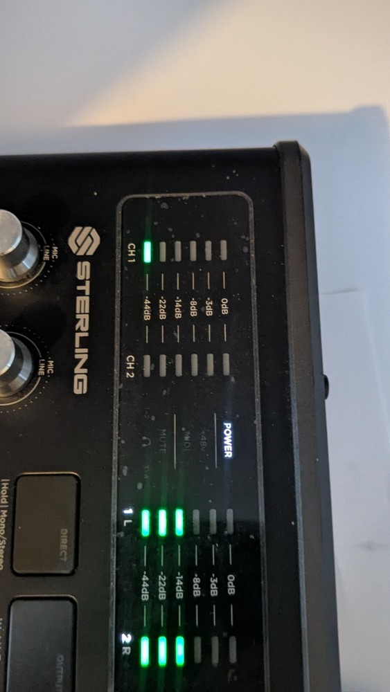 Sterling Harmony H224 USB C Audio Interface UNTESTED (READ DESCRIPTION)