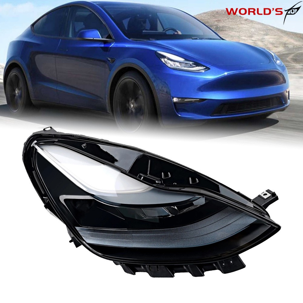 For Tesla Model 3 Y 2021-2023 LED Projector Matrix Passenger Side Headlight RH