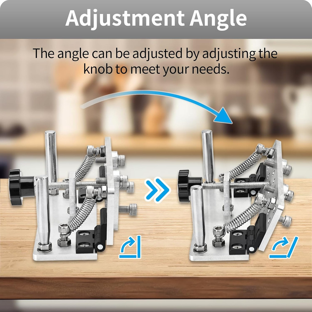 Belt Grinder Knife Jig Manual Sharpener with Fixed Angle Locator (Small)