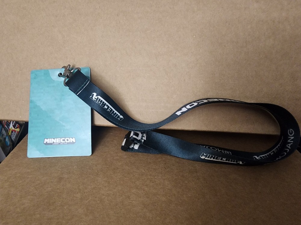 Minecon 2015 Attendee Lanyard London - NO CAPE CODE AVAILABLE