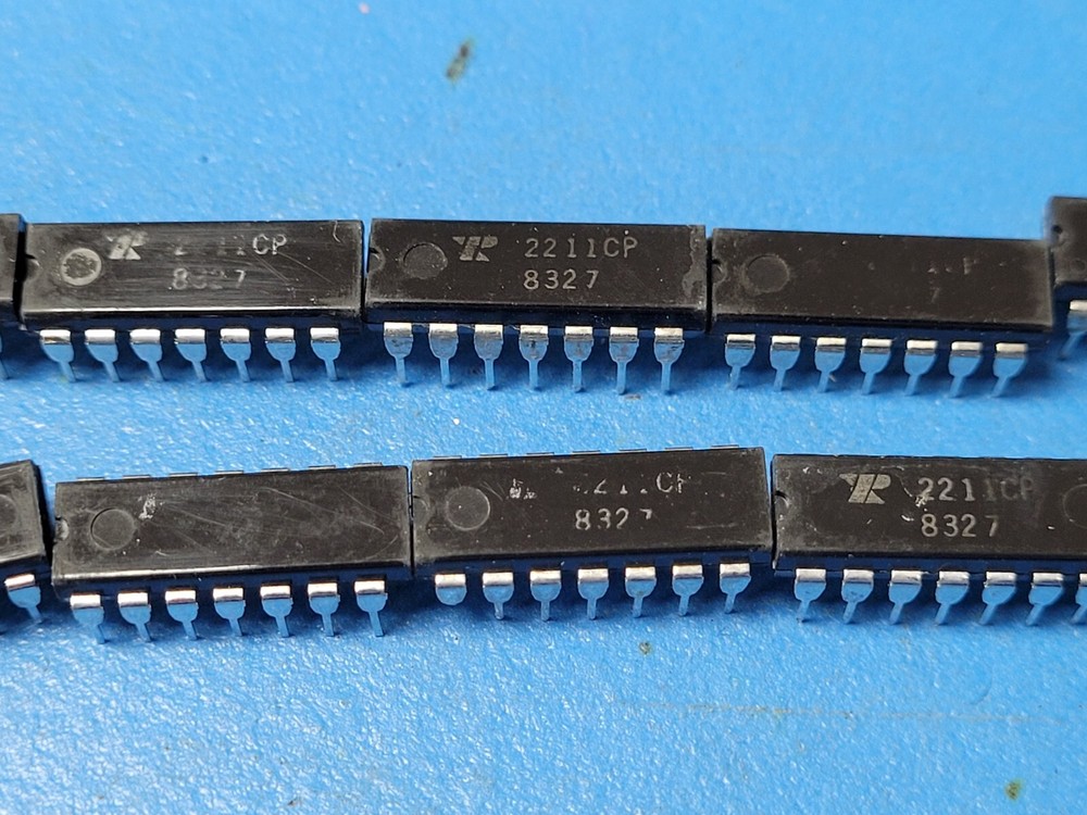 (5 PCS) XR2211CP EXAR/RAYTHEON Tone Decoder Circuit, Bipolar, PDIP14