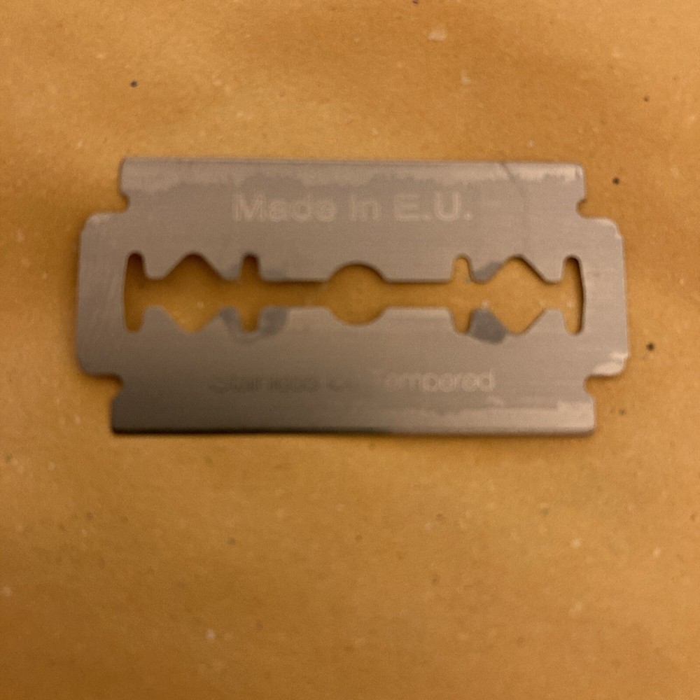5 Double Edge Razor Blades, Razolution Ice Tempered