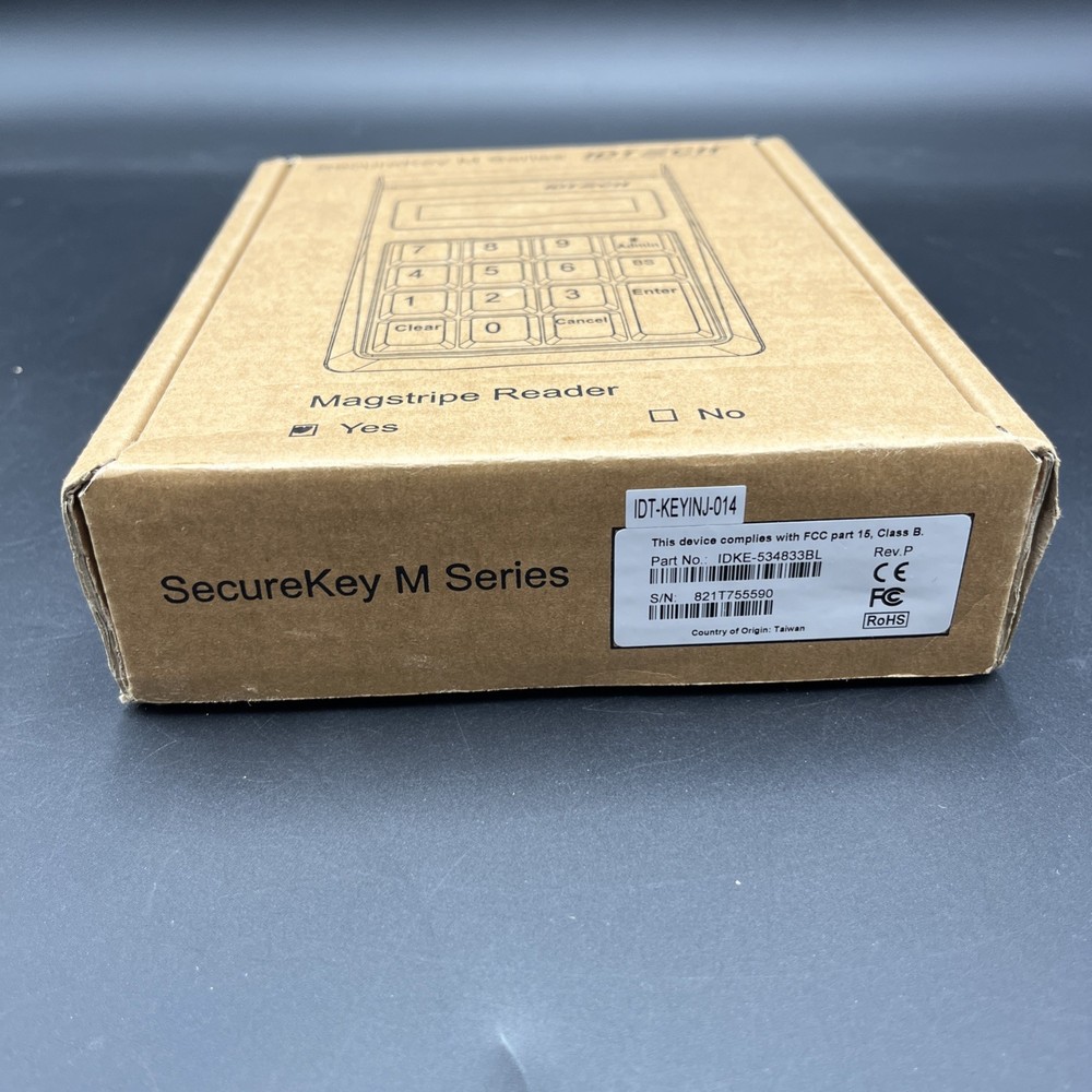 IDTECH SecureKey M Series USB Magstripe Card Reader