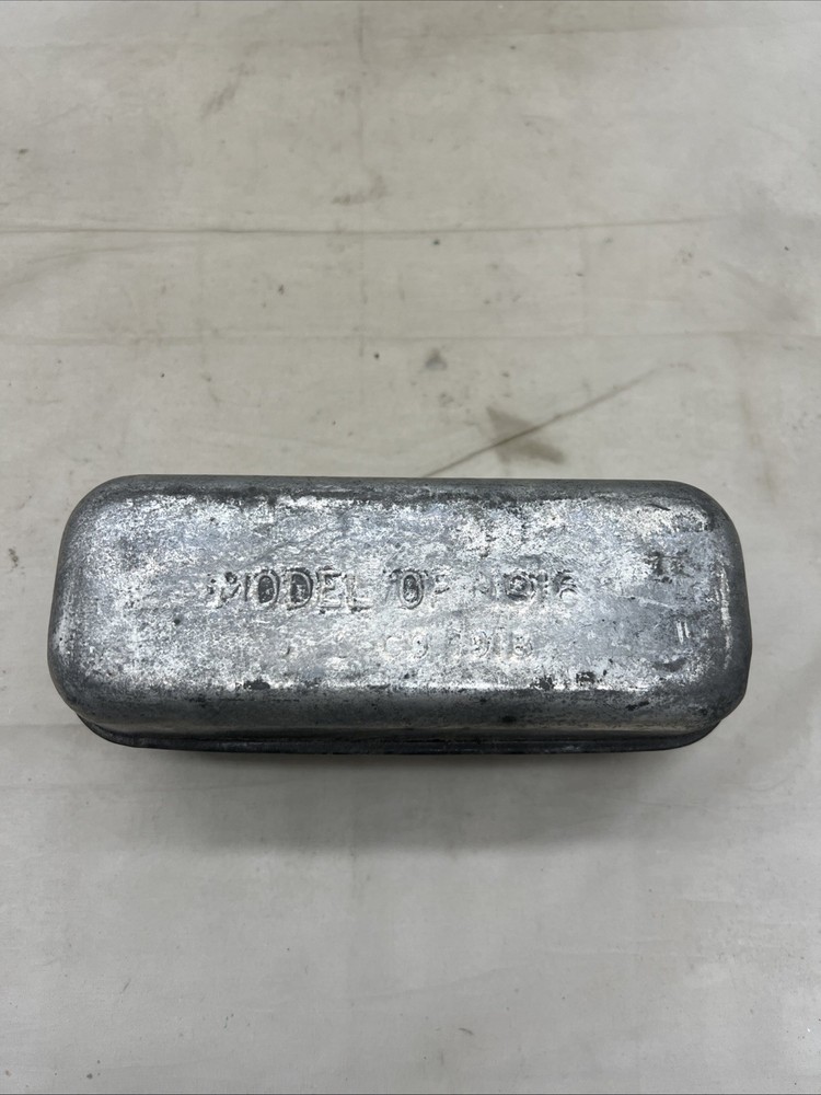 WW1 US Model 1916 Bacon Ration Tin 1918 Dated (FF980