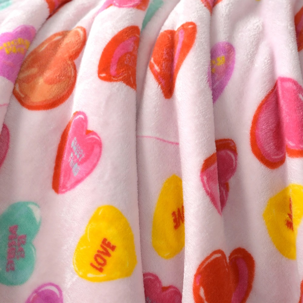 Valentines Day Oversize Plush Throw Blanket