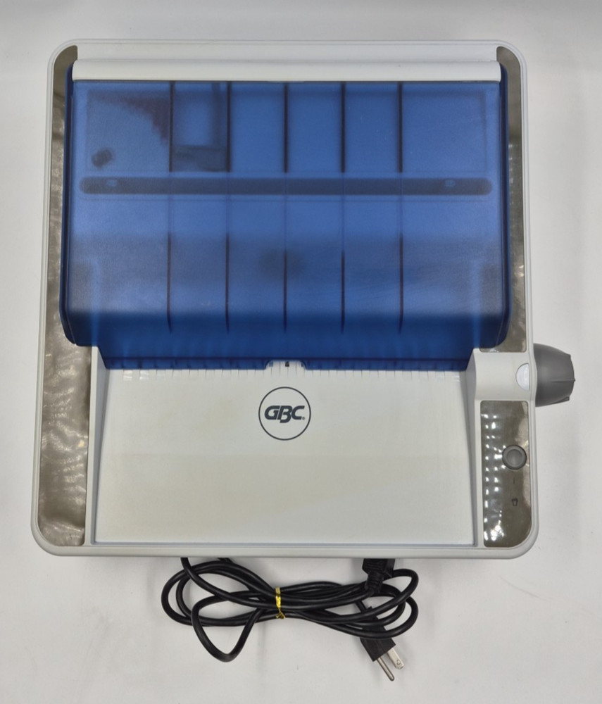GBC CombBind C450e Electric Punch Binding System Max 25 Sheets X 20 lb 3X PVC