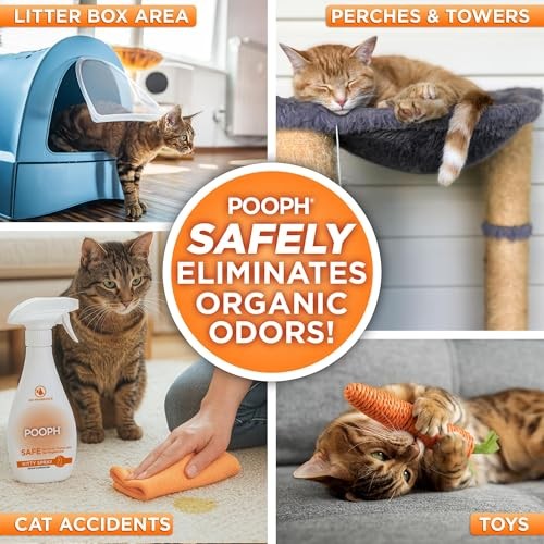 Kitty Odor Eliminator – 32 fl oz Bottle – Proprietary Odor-Elimination
