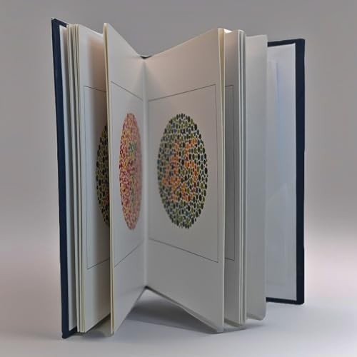 Color Blindness Test Chart Book | Ishihara Color Vision Assessment Tool