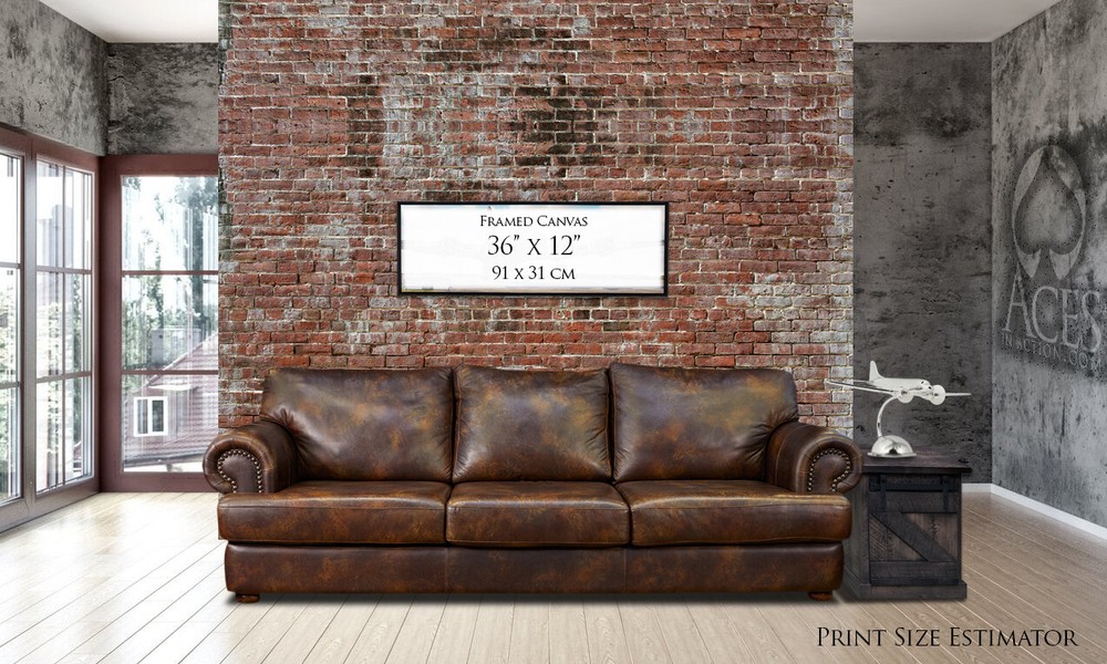 Supermarine Spitfire MkVB - Douglas Bader - Framed Panoramic Print