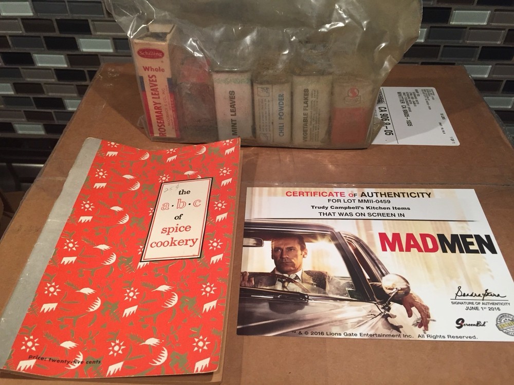 Mad Men ScreenBid: Trudy Campbell’s Kitchen Items - On Screen Props