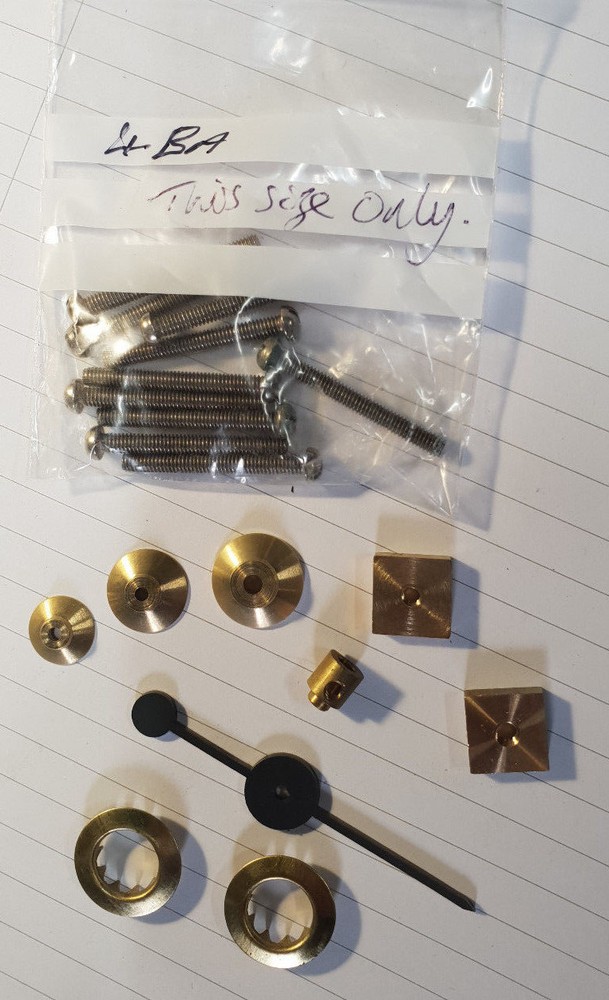 ASSORTMENT OF USEFUL CLOCK PARTS