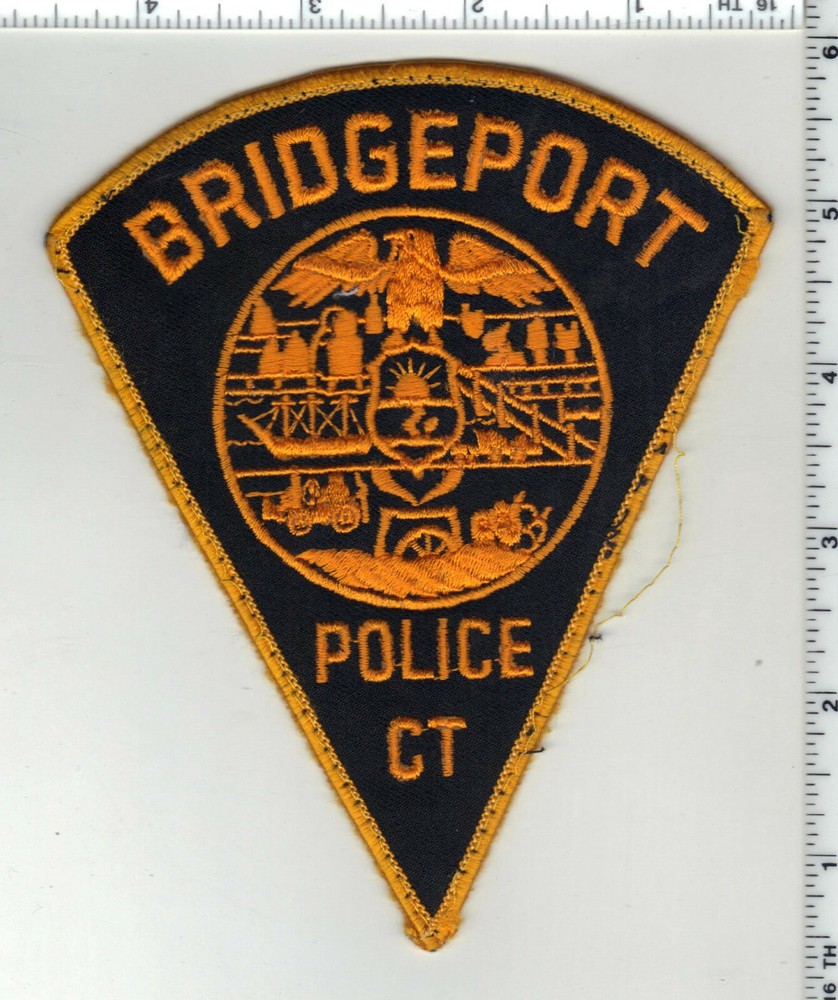 Bridgeport Police (Connecticut) 3rd Issue Uniform Take-Off Shoulder Patch