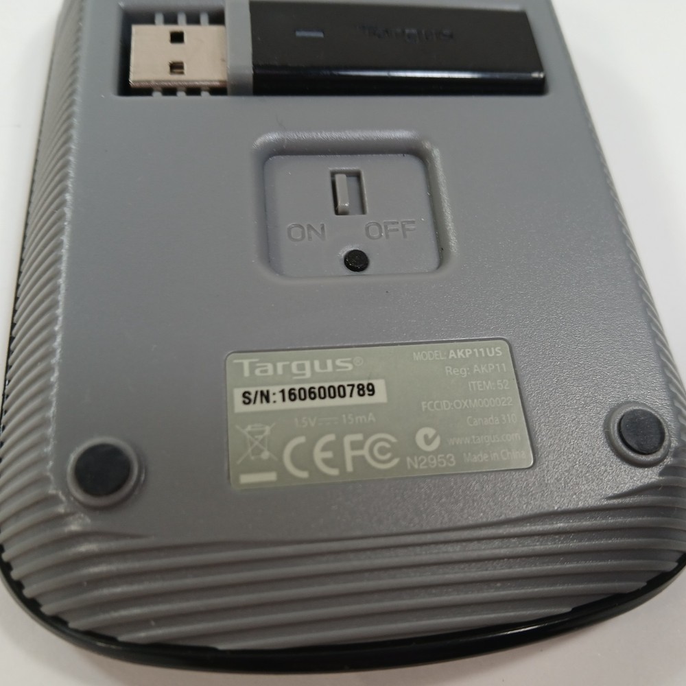 Targus AKP11US Wireless Numeric Keyboard with USB Adapter Tested