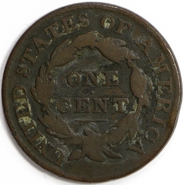 1827 Coronet Head Lg. Cent